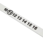 Maison Margiela 11 Logo Rubber Belt