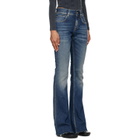 Balenciaga Blue Slim Fit Bootcut Jeans