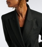 Isabel Marant Ranya pinstripe wool-blend blazer