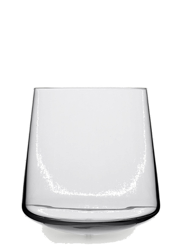 Photo: Set of Two Stand Up Red Wine Glasses in Grey