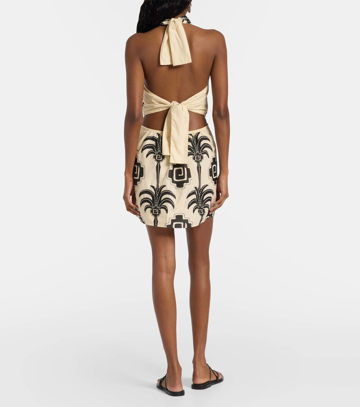 Johanna Ortiz Pintaderas embroidered minidress