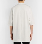 Rick Owens - DRKSHDW Oversized Printed Cotton-Jersey T-Shirt - Men - White