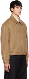 System Tan Felted Jacket