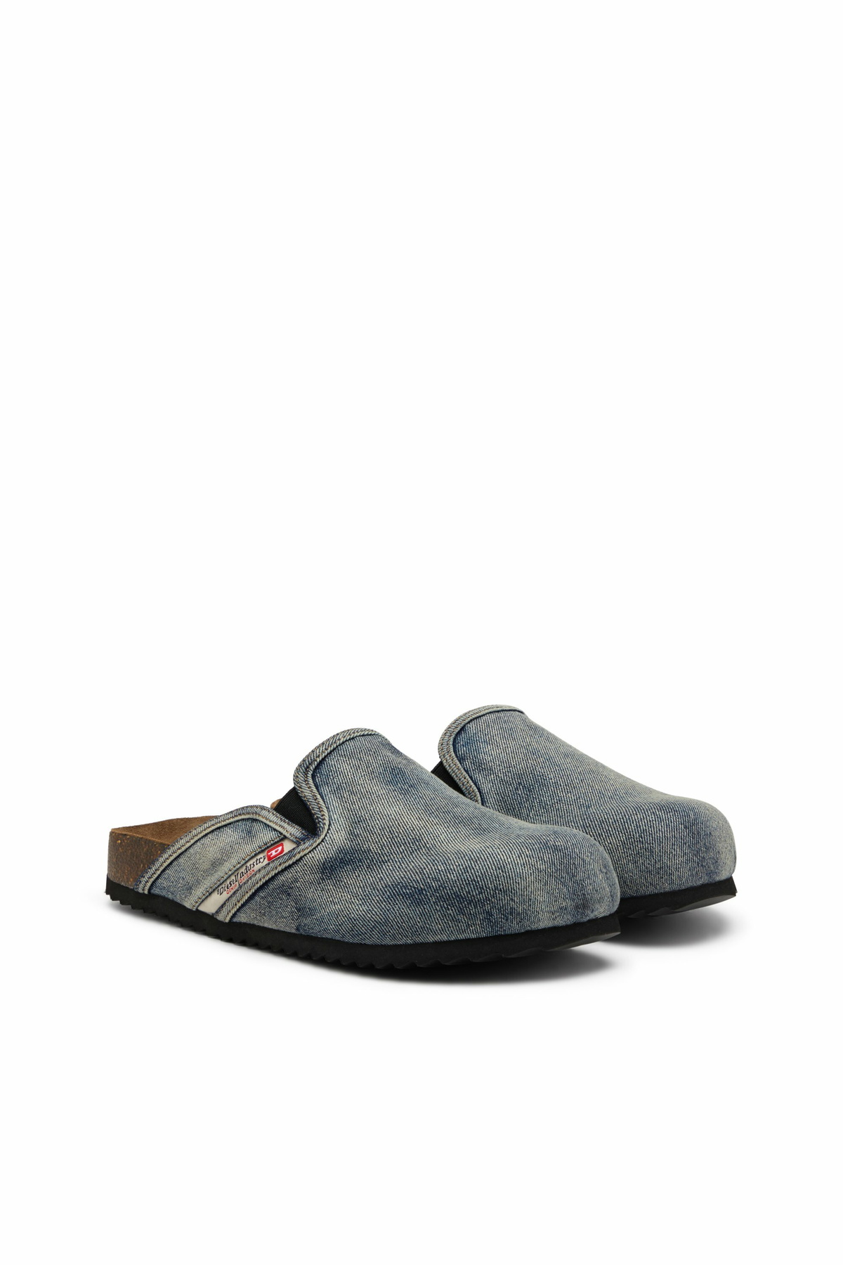 Diesel D-Woodstock-Denim mules - Slides Mens in Blue