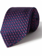 Charvet - Mini Geo 9cm Silk-Jacquard Tie