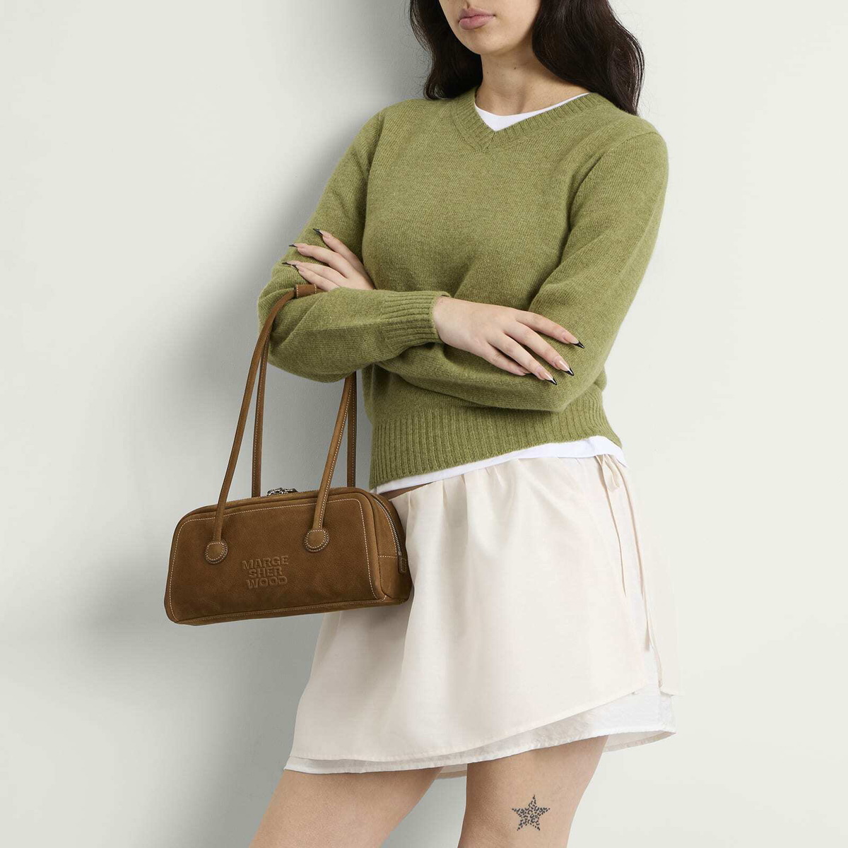 Nothing Written Women's Marsh V-Neck Pullover in Herb Sage