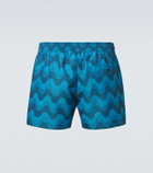 Frescobol Carioca Rio printed swim trunks