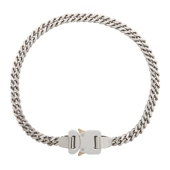 Photo: 1017 ALYX 9SM Silver Cubix Chain Necklace
