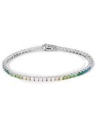 Hatton Labs - Sterling Silver Crystal Bracelet - Multi