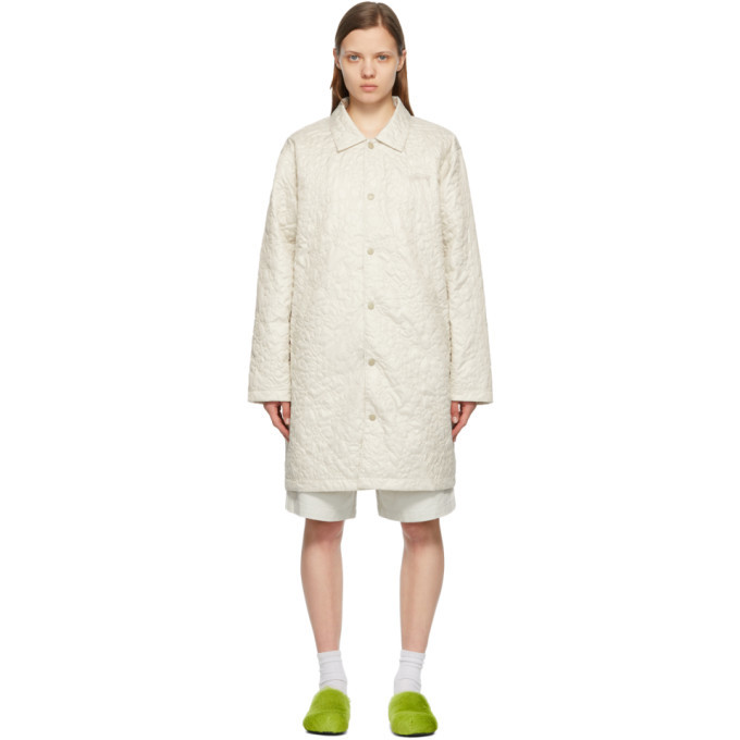 Stussy Off-White Quilted Ritters Coat Stussy