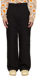 Jacquemus Black Le Papier 'Le Pantalon Cozi' Trousers