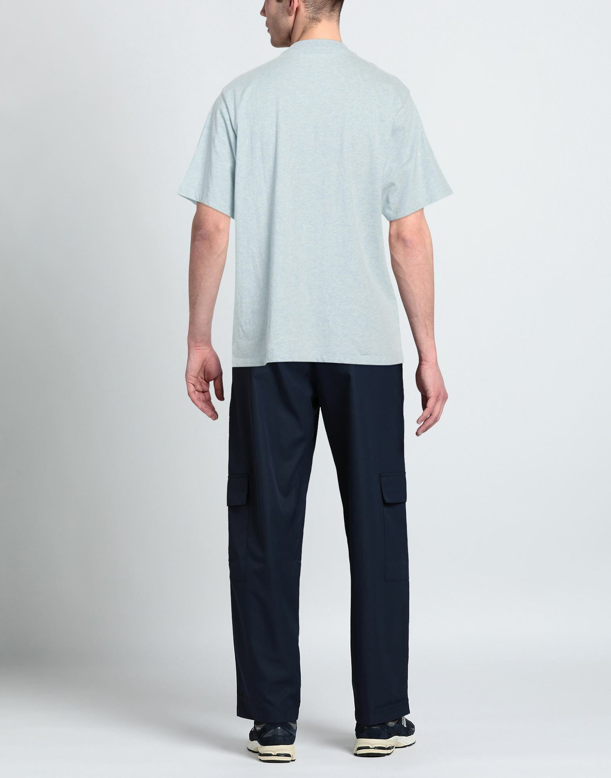 Maison Kitsuné Mens T-shirt Sky in Blue