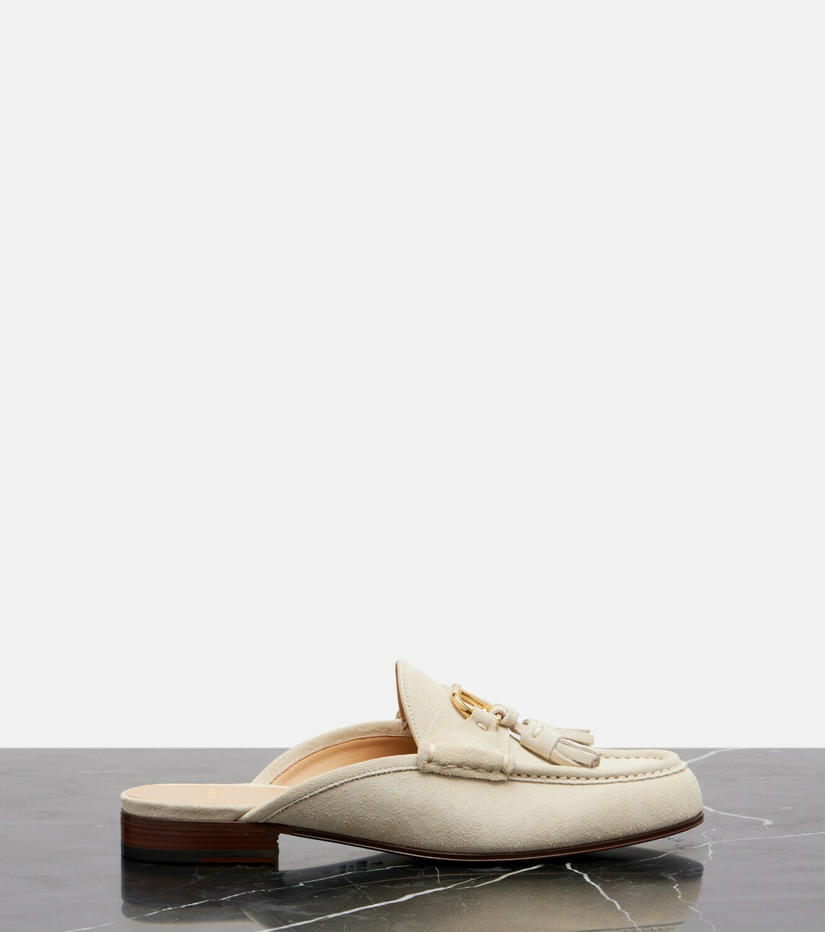 Valentino Garavani VLogo suede loafers