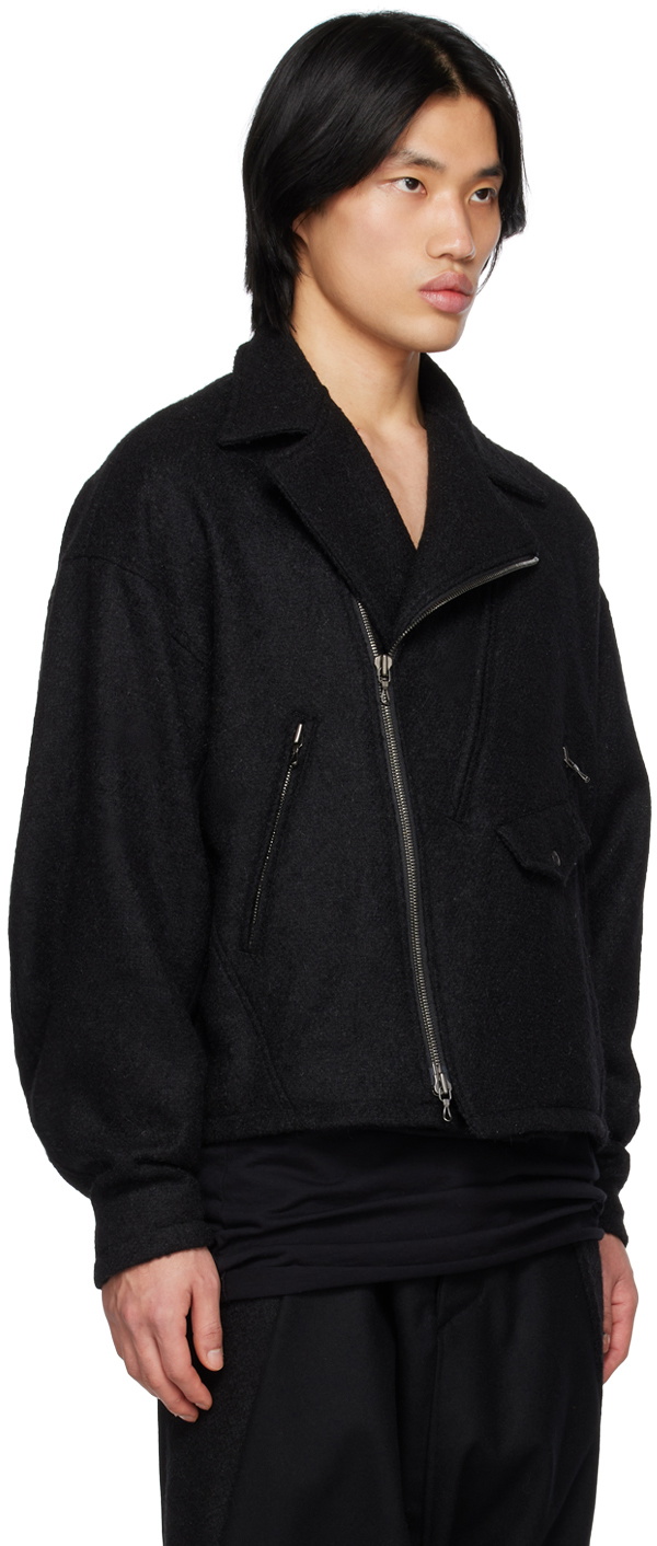 Julius Black Double Riders Jacket Julius