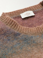 Altea - Slim-Fit Degradé Knitted Sweater - Brown