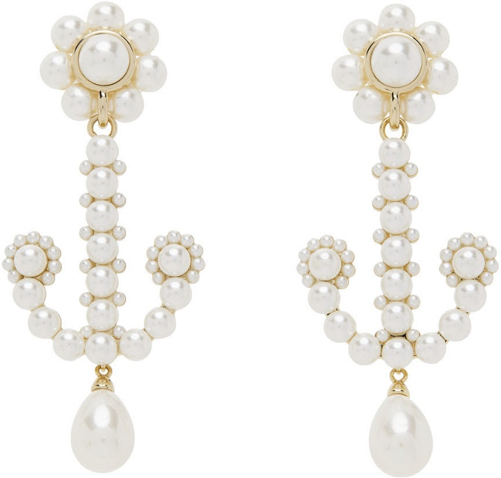 Photo: Shrimps Gold Pearl Delmare Earrings