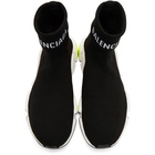 Balenciaga Black Logo Speed Sneakers