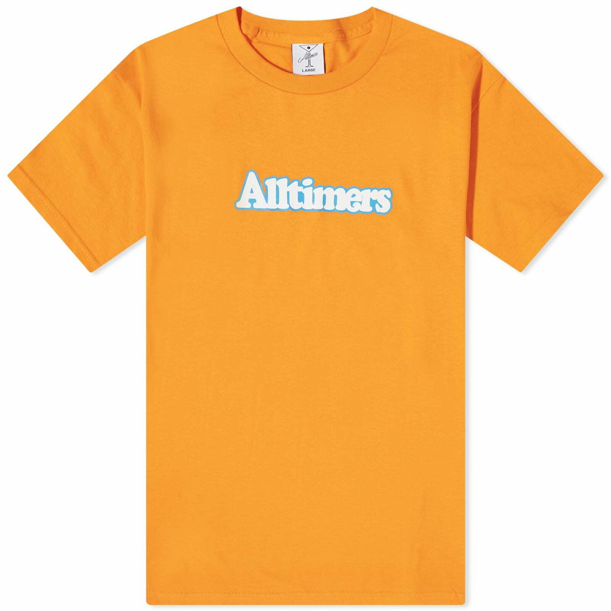 Photo: Alltimers Men's Broadway T-Shirt in Orange
