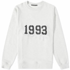 Stampd Men's 1993 Crew Sweatshirt in Oatmeal Heather Grey