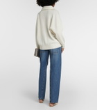 Brunello Cucinelli Quarter-zip cashmere sweater