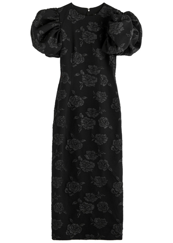 navy blue dress for baby girl Remain Birger Christensen Asymmetric Mesh Midi Dress In Black - 20% Off