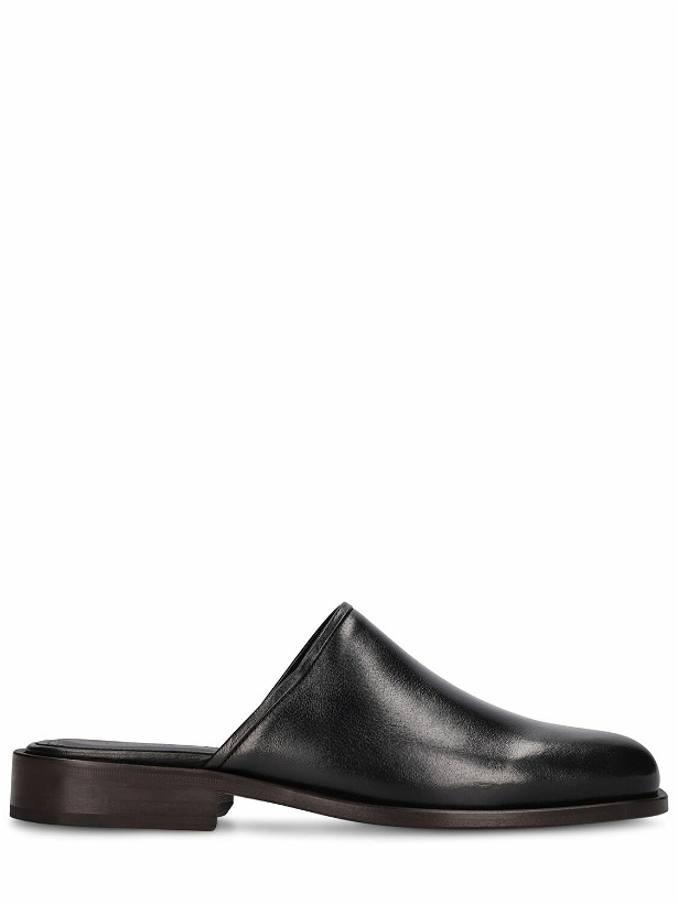 Photo: LEMAIRE - Square Leather Mules