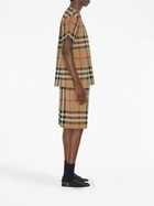 BURBERRY - Check Motif Cotton Shorts