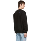 ADER error Black Stone Logo Sweatshirt