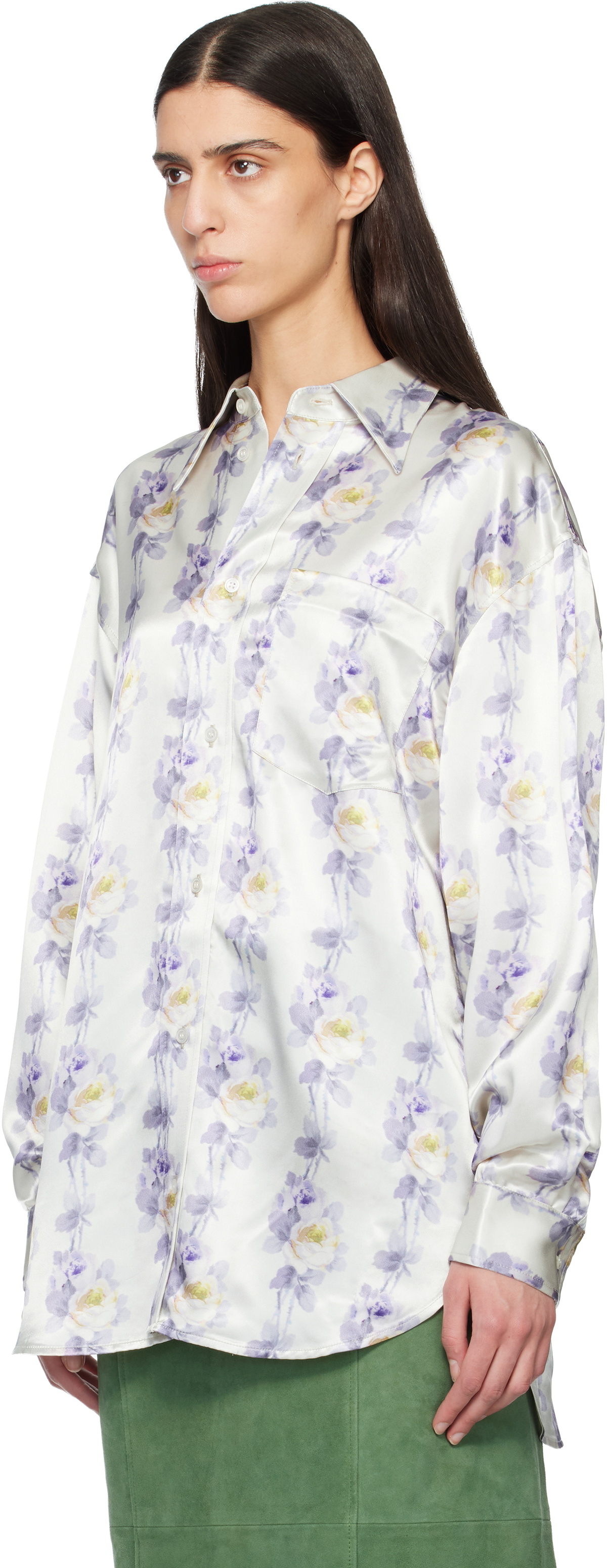 Meryll Rogge Off-White Classic Shirt