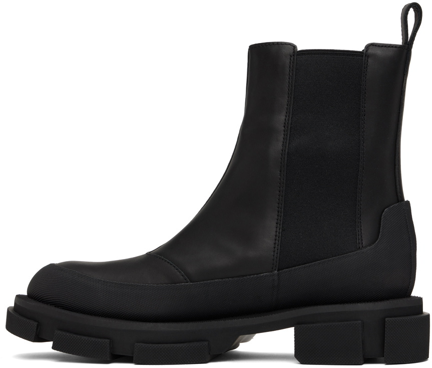 both Black Gao Chelsea Boots