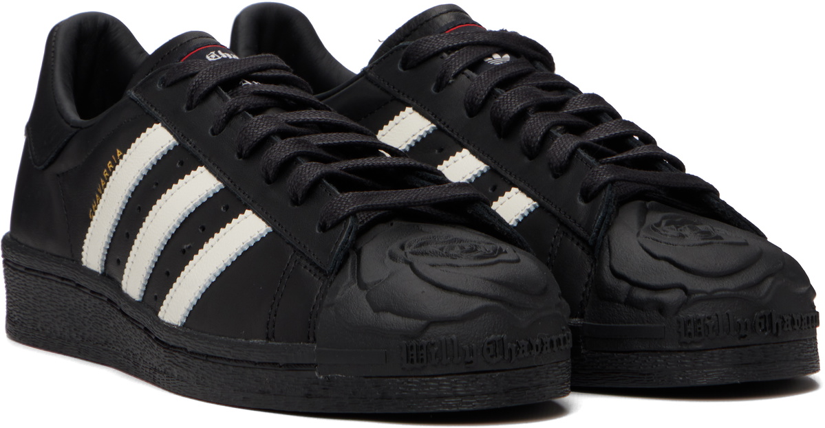 WILLY CHAVARRIA Black adidas Originals Edition Chavarria Superstar Sneakers