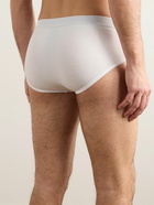 Zegna - Stretch-Cotton Briefs - White