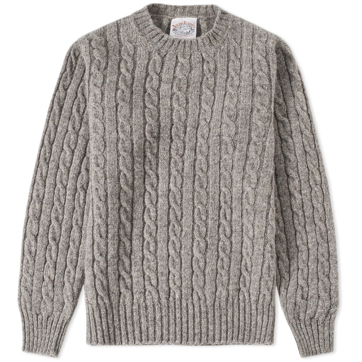 Photo: Jamieson's of Shetland Cable Crew Knit