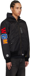 BAPE Black Shark MA-1 Bomber Jacket