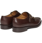 John Lobb - William Leather Monk-Strap Shoes - Brown