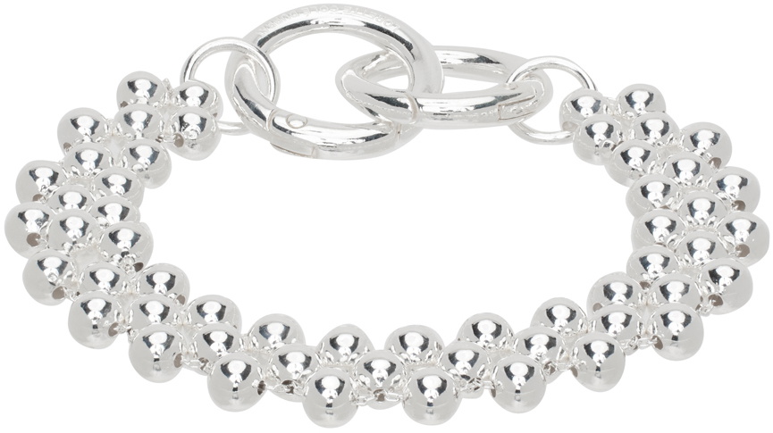 Lorette Colé Duprat SSENSE Exclusive Silver Trinity 6 Bracelet