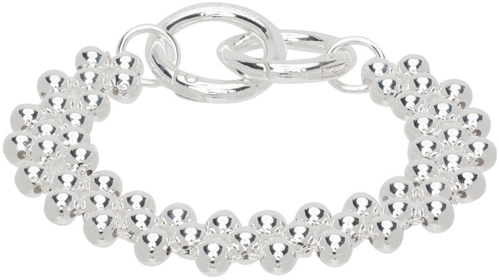 Photo: Lorette Colé Duprat SSENSE Exclusive Silver Trinity 6 Bracelet