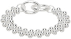 Lorette Colé Duprat SSENSE Exclusive Silver Trinity 6 Bracelet