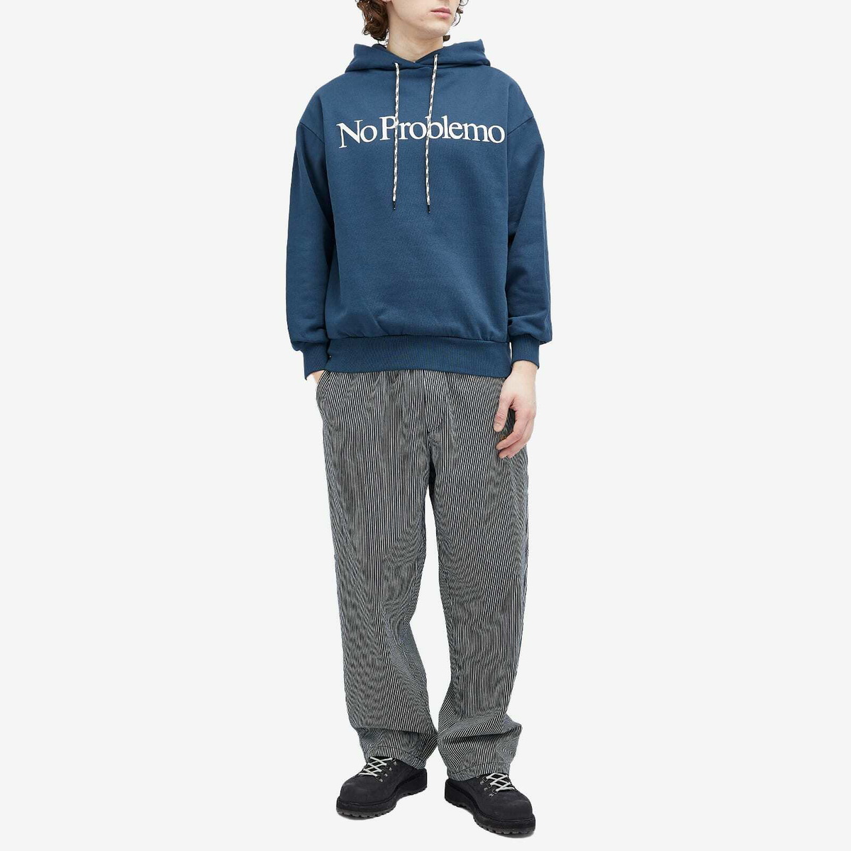 No Problemo Men's Hoodie in Navy