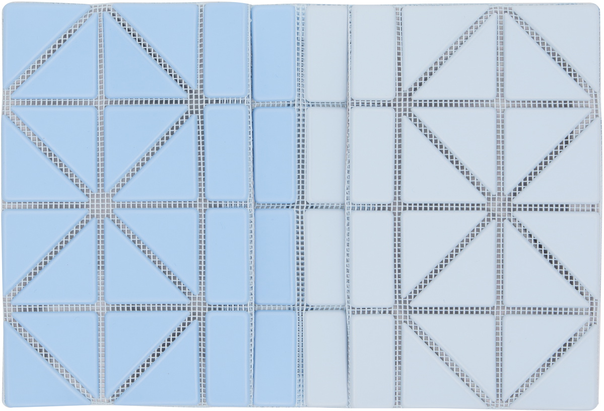 BAO BAO ISSEY MIYAKE Blue Color Card Holder