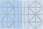 BAO BAO ISSEY MIYAKE Blue Color Card Holder