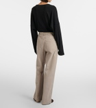 The Row Finbar wide-leg jeans