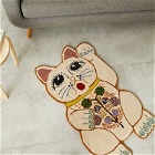 Bongusta Lucky Cat Rug in Pink