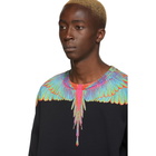 Marcelo Burlon County of Milan Black Fluo Wings Sweatshirt