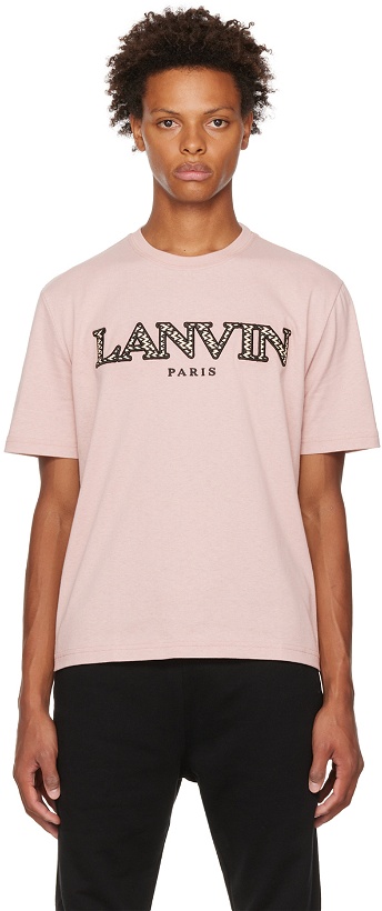 Photo: Lanvin Pink Curb T-Shirt