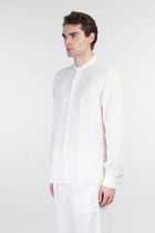 Aspesi Bruce Shirt In Beige Linen