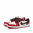 Air Jordan 1 Retro Low OG PS Sneaker in Red/Black/White