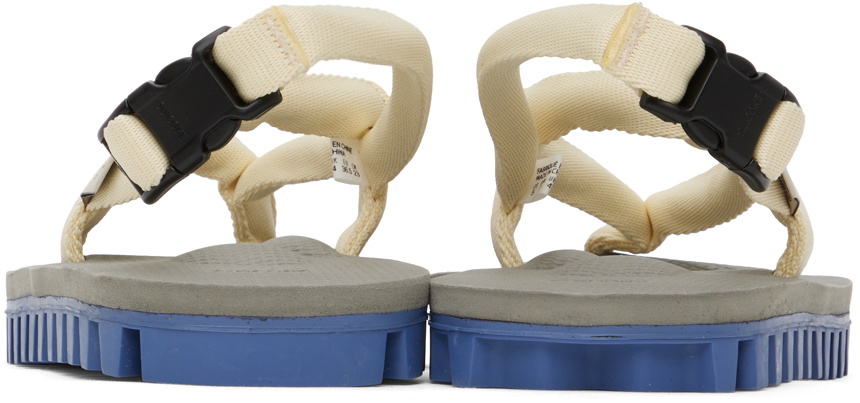【関税込み】Suicoke イエロー＆グレー Gut サンダル suicoke サンダル GUT - Yellow x Gray メンズ : ZOZOTOWN Yahoo
