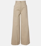 Max Mara High-rise wide-leg jeans