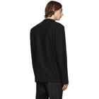 Maison Margiela Black Virgin Wool Decortique Blazer